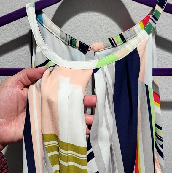 Chico's Petite Multi Geo Print Maxi dress - Picture 4 of 12